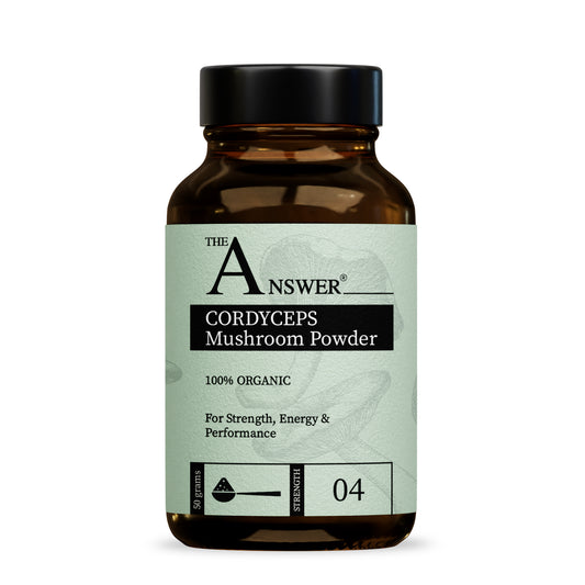 The Answer 100% Organic Cordyceps Mushroom Powder
