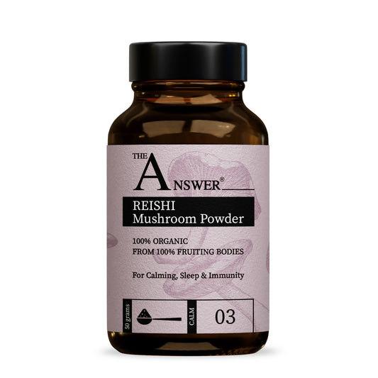 The Answer 100% Organic Reishi Mushroom Powder