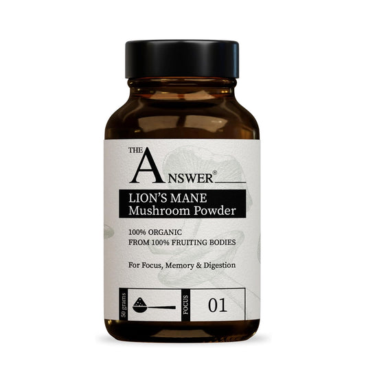 The Answer 100% Organic Lion's Mane Mushroom